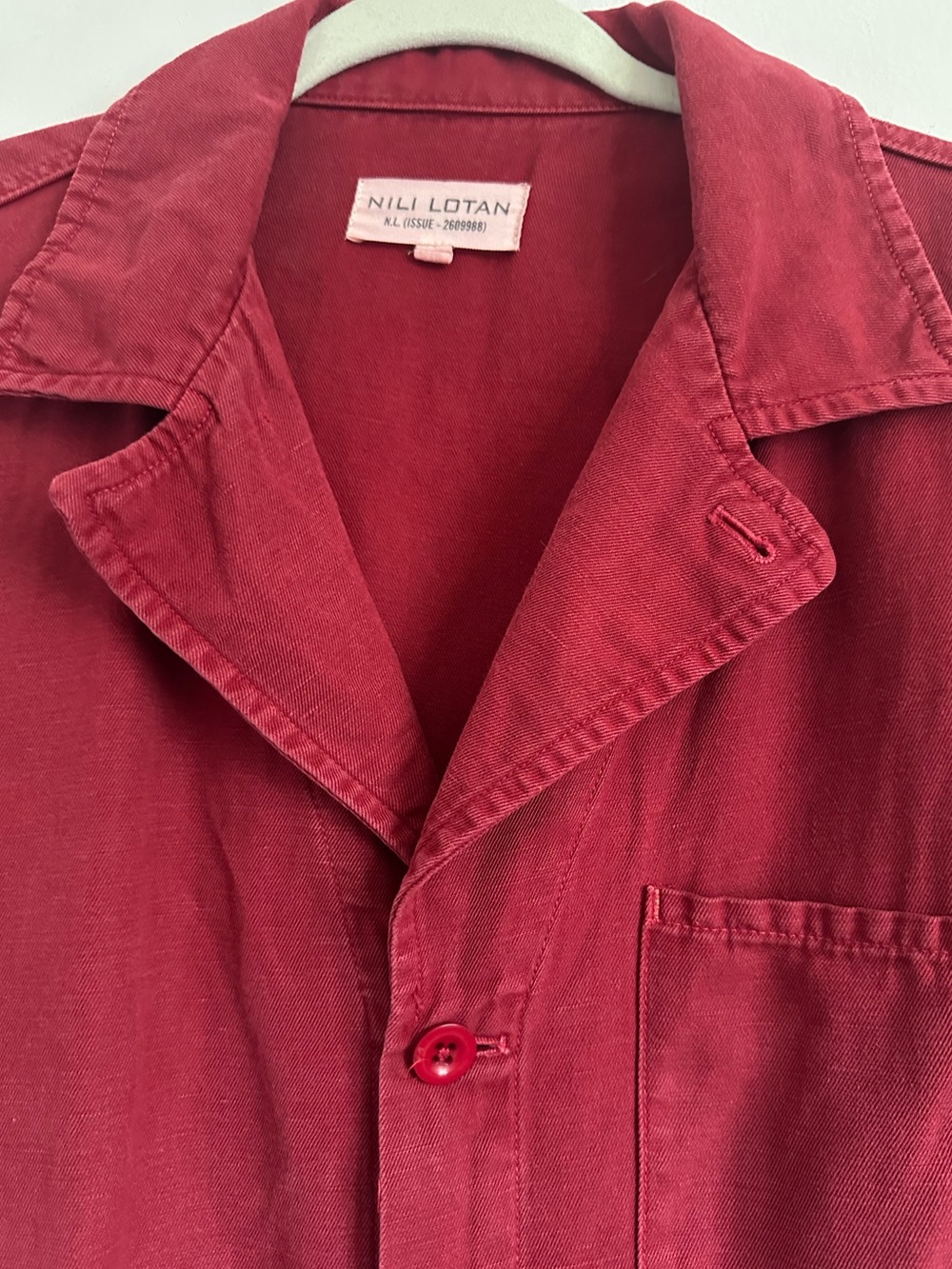 Nili Lotan Ariana Jumpsuit in Sunkissed
Red Size Small - Picture 6 of 16
